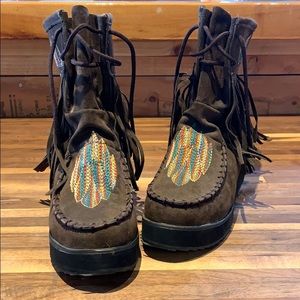 Women’s platform wedge bootie